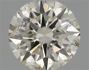 Picture of Natural Diamond 0.50 Carats, Round with Excellent Cut, J Color, SI2 Clarity and Certified by IGI