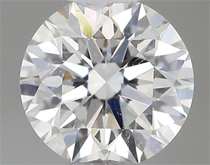 Picture of Natural Diamond 0.40 Carats, Round with Excellent Cut, E Color, SI2 Clarity and Certified by GIA