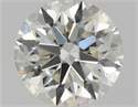 Natural Diamond 0.50 Carats, Round with Excellent Cut, J Color, VS1 Clarity and Certified by GIA