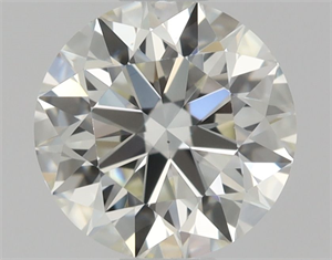 Picture of Natural Diamond 0.50 Carats, Round with Excellent Cut, J Color, VS1 Clarity and Certified by GIA