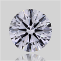 Natural Diamond 0.40 Carats, Round with Excellent Cut, J Color, VVS2 Clarity and Certified by GIA