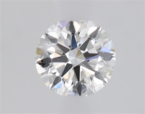 Picture of Natural Diamond 0.45 Carats, Round with Excellent Cut, F Color, VS2 Clarity and Certified by GIA