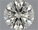 Natural Diamond 0.70 Carats, Round with Excellent Cut, K Color, VS2 Clarity and Certified by IGI