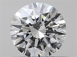 Picture of Natural Diamond 0.40 Carats, Round with Excellent Cut, H Color, VVS2 Clarity and Certified by GIA