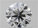 Natural Diamond 0.50 Carats, Round with Good Cut, I Color, VS1 Clarity and Certified by GIA