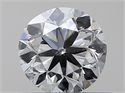 Natural Diamond 0.40 Carats, Round with Very Good Cut, H Color, SI2 Clarity and Certified by GIA