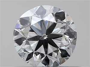 Picture of Natural Diamond 0.40 Carats, Round with Very Good Cut, H Color, SI2 Clarity and Certified by GIA