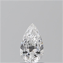 Natural Diamond 0.71 Carats, Pear with  Cut, D Color, VS1 Clarity and Certified by GIA