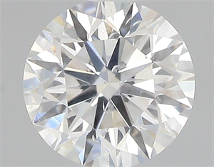 Picture of Natural Diamond 0.43 Carats, Round with Excellent Cut, F Color, SI2 Clarity and Certified by GIA