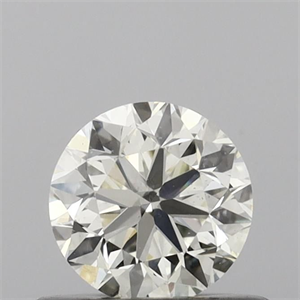 Picture of Natural Diamond 0.50 Carats, Round with Very Good Cut, J Color, VS1 Clarity and Certified by IGI