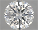 Natural Diamond 5.12 Carats, Round with Excellent Cut, I Color, VS2 Clarity and Certified by GIA