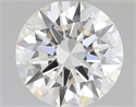 Natural Diamond 0.40 Carats, Round with Excellent Cut, G Color, VS2 Clarity and Certified by GIA