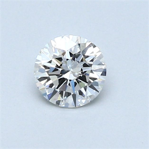 Picture of Natural Diamond 0.41 Carats, Round with Very Good Cut, G Color, VS2 Clarity and Certified by GIA