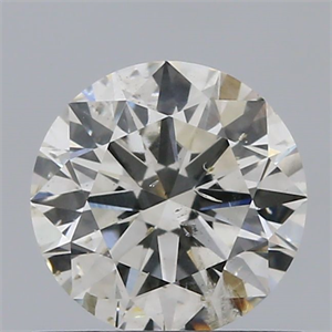 Picture of Natural Diamond 0.64 Carats, Round with Excellent Cut, H Color, SI2 Clarity and Certified by IGI