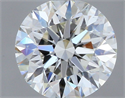 Natural Diamond 0.45 Carats, Round with Excellent Cut, I Color, VS2 Clarity and Certified by GIA