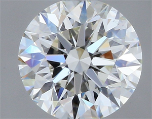 Picture of Natural Diamond 0.45 Carats, Round with Excellent Cut, I Color, VS2 Clarity and Certified by GIA