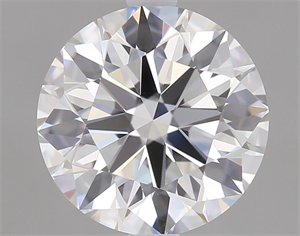 Picture of Natural Diamond 1.53 Carats, Round with Excellent Cut, E Color, IF Clarity and Certified by GIA