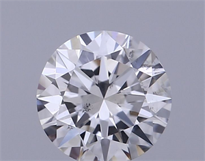 Picture of Natural Diamond 0.40 Carats, Round with Excellent Cut, G Color, SI2 Clarity and Certified by GIA