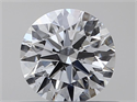 Natural Diamond 0.40 Carats, Round with Excellent Cut, D Color, SI1 Clarity and Certified by GIA