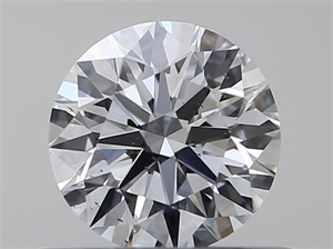 Picture of Natural Diamond 0.40 Carats, Round with Excellent Cut, D Color, SI1 Clarity and Certified by GIA