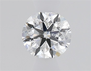 Picture of Natural Diamond 0.40 Carats, Round with Excellent Cut, F Color, I1 Clarity and Certified by GIA