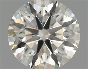 Picture of Natural Diamond 0.60 Carats, Round with Excellent Cut, I Color, VS2 Clarity and Certified by IGI