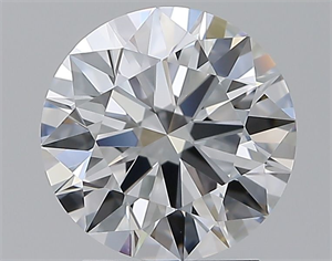 Picture of Natural Diamond 2.22 Carats, Round with Excellent Cut, D Color, IF Clarity and Certified by GIA