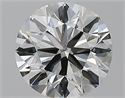 Natural Diamond 2.01 Carats, Round with Very Good Cut, I Color, SI1 Clarity and Certified by GIA