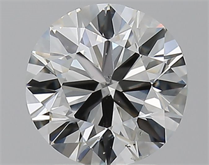 Picture of Natural Diamond 2.01 Carats, Round with Very Good Cut, I Color, SI1 Clarity and Certified by GIA