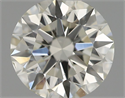 Natural Diamond 0.50 Carats, Round with Excellent Cut, I Color, VS1 Clarity and Certified by IGI