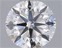 Natural Diamond 0.40 Carats, Round with Very Good Cut, F Color, VS2 Clarity and Certified by GIA