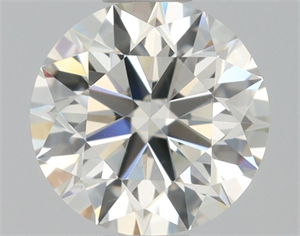 Picture of Natural Diamond 0.50 Carats, Round with Excellent Cut, J Color, VS2 Clarity and Certified by GIA