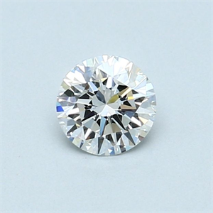 Picture of Natural Diamond 0.44 Carats, Round with Very Good Cut, D Color, VS1 Clarity and Certified by GIA