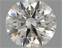 Natural Diamond 0.40 Carats, Round with Excellent Cut, H Color, SI1 Clarity and Certified by IGI