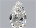 Natural Diamond 0.71 Carats, Pear with  Cut, H Color, VS1 Clarity and Certified by GIA