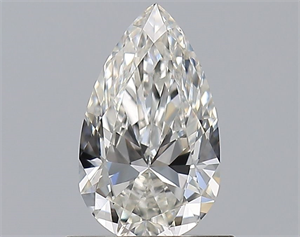 Picture of Natural Diamond 0.71 Carats, Pear with  Cut, H Color, VS1 Clarity and Certified by GIA