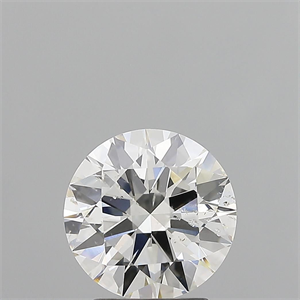 Picture of Natural Diamond 2.01 Carats, Round with Excellent Cut, I Color, SI2 Clarity and Certified by GIA