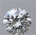 Natural Diamond 0.46 Carats, Round with Excellent Cut, I Color, SI1 Clarity and Certified by GIA