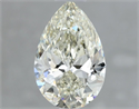 Natural Diamond 1.02 Carats, Pear with  Cut, J Color, VS2 Clarity and Certified by IGI