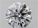 Natural Diamond 0.40 Carats, Round with Excellent Cut, G Color, VVS1 Clarity and Certified by GIA