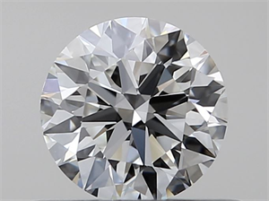 Picture of Natural Diamond 0.40 Carats, Round with Excellent Cut, G Color, VVS1 Clarity and Certified by GIA