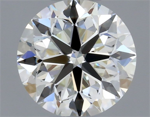 Picture of Natural Diamond 0.40 Carats, Round with Very Good Cut, J Color, VS1 Clarity and Certified by GIA