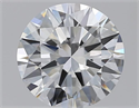 Natural Diamond 1.50 Carats, Round with Very Good Cut, E Color, VVS1 Clarity and Certified by GIA