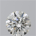 Natural Diamond 2.41 Carats, Round with Excellent Cut, J Color, IF Clarity and Certified by GIA