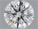 Natural Diamond 0.45 Carats, Round with Excellent Cut, I Color, VS2 Clarity and Certified by GIA