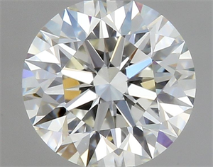 Picture of Natural Diamond 0.44 Carats, Round with Excellent Cut, I Color, VS2 Clarity and Certified by GIA