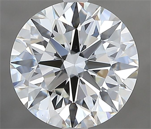 Picture of Natural Diamond 2.05 Carats, Round with Excellent Cut, G Color, VS1 Clarity and Certified by GIA