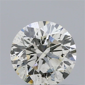 Picture of Natural Diamond 0.40 Carats, Round with Very Good Cut, I Color, SI1 Clarity and Certified by IGI