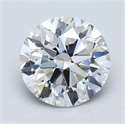 Natural Diamond 1.50 Carats, Round with Excellent Cut, D Color, VS1 Clarity and Certified by GIA