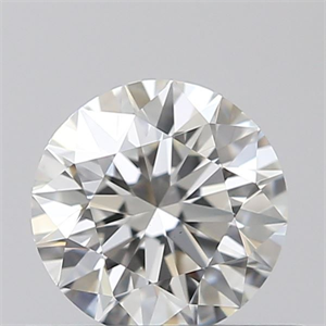 Picture of Natural Diamond 0.42 Carats, Round with Excellent Cut, H Color, VS1 Clarity and Certified by GIA